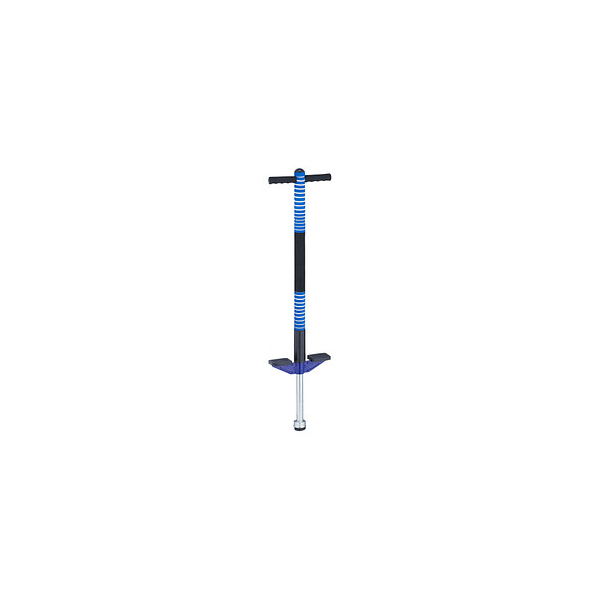 4052025474058 - Relaxdays Pogo Stick für Kinder Springstock bis 35 kg gepolststert Sprungstab outdoor rutschfest Edelstahl blau