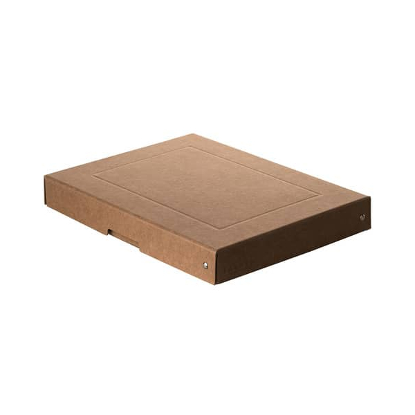 4014481245566 - Aufbewahrungsbox PURE Box 22001792 außen 240x40x320mm Pappe braun 4014481245566 Falken