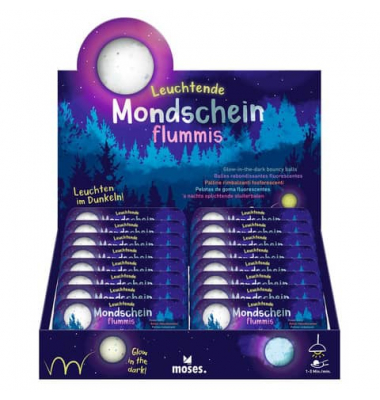 38223 Mondscheinflummi 3ST leuchtend Flummi