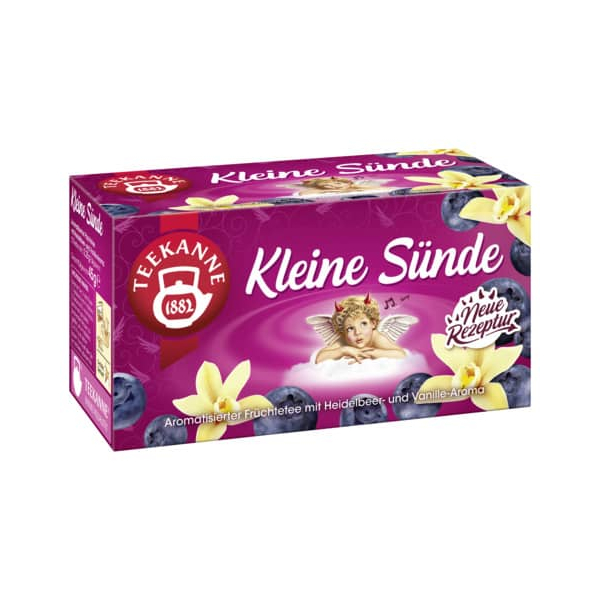 4009300019381 - 7845 Früchtetee Kleine Sünde 20BT à 225g 4009300019381 TEEKANNE 20 Beutel