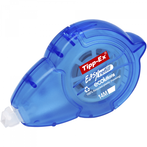 3086123277366 - Korrekturroller 895952 Easy Refill ecolutions blau transparent 5mm x 14m nachfüllbar 3086123277366 BIC 20 Stück