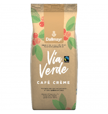 Dallmayr Kaffee Via Verde Cafe Creme 495000001 Bohne 1kg