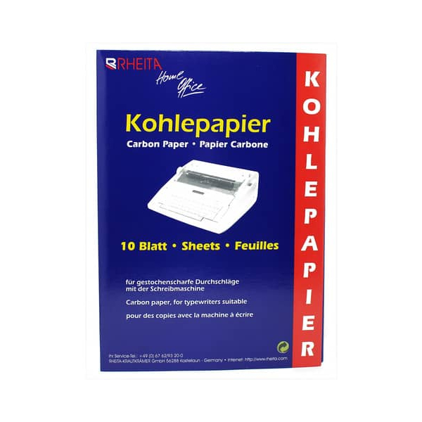 4006335817210 - Kohlepapier A4 10BL schwarz Kohlepapier 4006335817210 10 Blatt