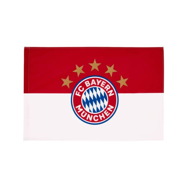 4063711568135 - Fahne Logo 90x60cm rotweiss Fan-Fahne 4063711568135 FC BAYERN MÜNCHEN