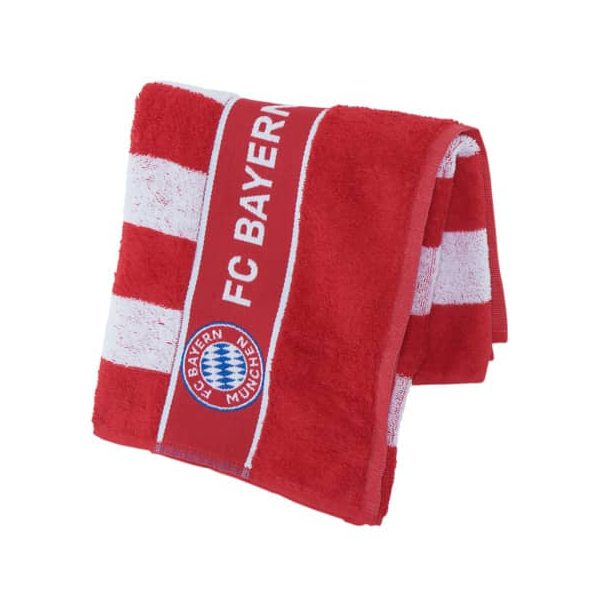 4063711569538 - Handtuch 100x50cm rotweiss Handtuch 4063711569538 FC BAYERN MÜNCHEN