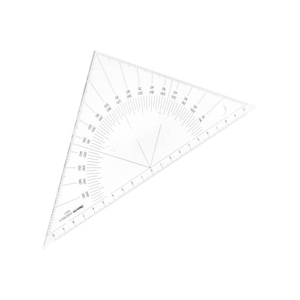 9003182155828 - Kursdreieck 225 cm mit GriffWinkelskalen 3601 Kursdreieck 9003182155828 Aristo