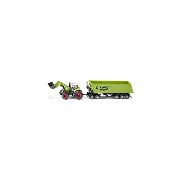 4006874019496 - Frontlader Claas Axion 850 mit Dolly und Muldenkipper 1949 Spielzeugauto 4006874019496 siku