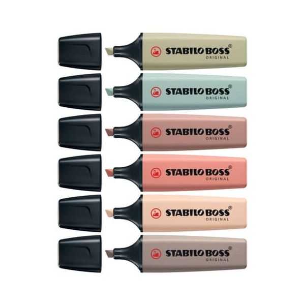 Textmarker STABILO BOSS ORIGINAL NatureCOLORS - warmgrau