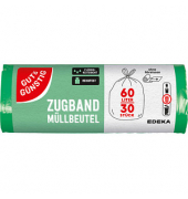 GUT&GÜNSTIG Müllbeutel 60,0 l grün,