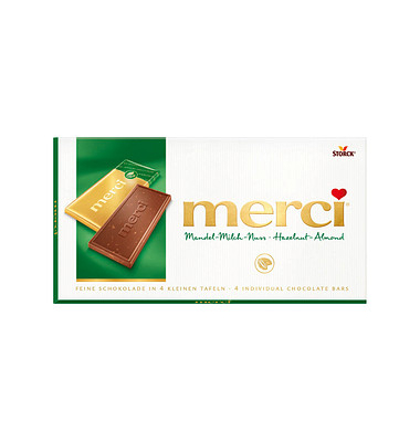 merci Mandel-Milch-Nuss Schokolade 100 g