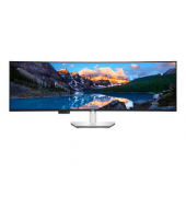 DELL UltraSharp U4924DW 5K Monitor 124,5 cm (49,0 Zoll) silber