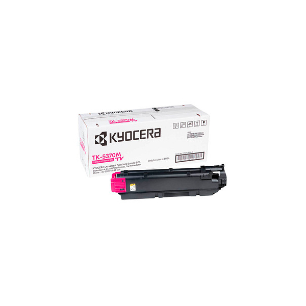 0632983072745 - Original Toner TK-5370M 5000 A4 Seiten inkl Resttonerbehälter Einzelpack magenta