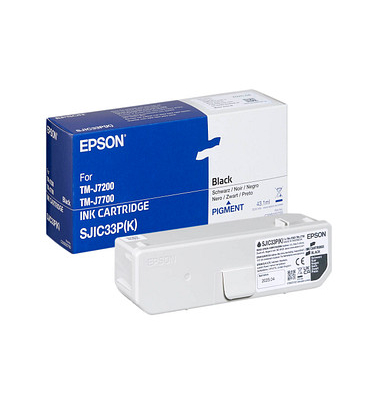 EPSON S020700  SJIC33P(K)  schwarz Druckerpatrone
