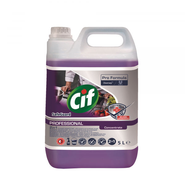 7615400834815 - Cif Desinfektionsreinger Pro Formula SafeGuard 101107392 5l 7615400834815 5 Liter