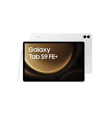 31,5 WiFi cm SAMSUNG Galaxy Zoll) (12,4 Tab - Thüringen 128 silber Bürobedarf S9 FE+ Tablet GB
