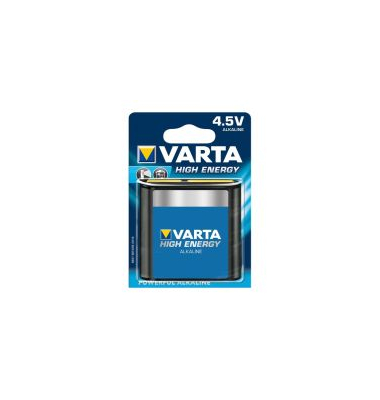 Varta High Energy Flachbatterie 4,5V: : Elektronik & Foto