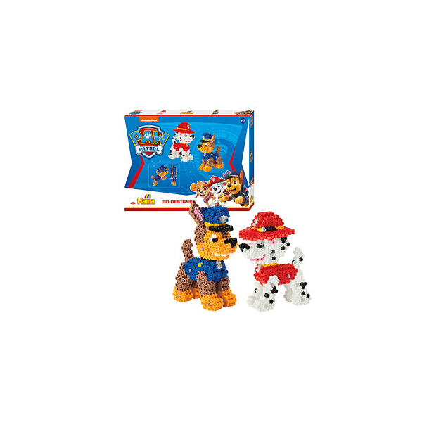 0028178079208 - Bügelperlen midi 3D Paw Patrol große Geschenkpackung Durchmesser Bügelperle midi 50 mm - 1 Stück (00007920)