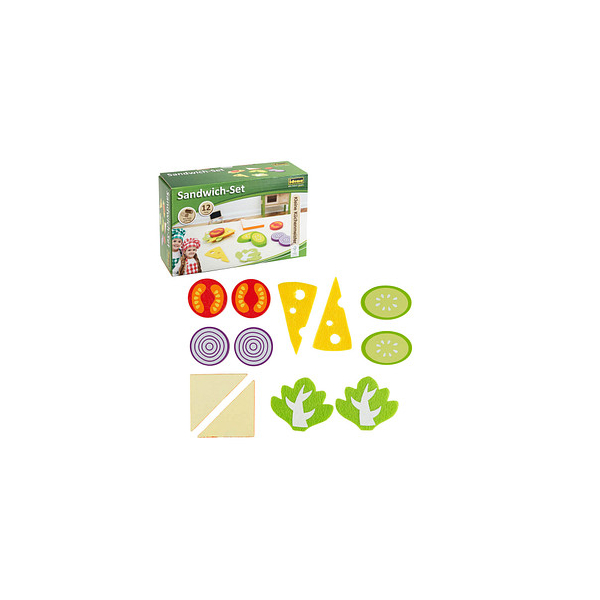 4002372401153 - Kinderküche Sandwich-Set mehrfarbig  4002372401153 Idena