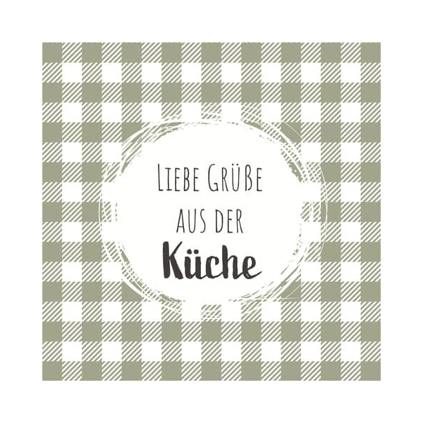 7321012061685 - Motivserviette Kulinarik 33x33cm 3-lagig  7321012061685 PAPER+DESIGN