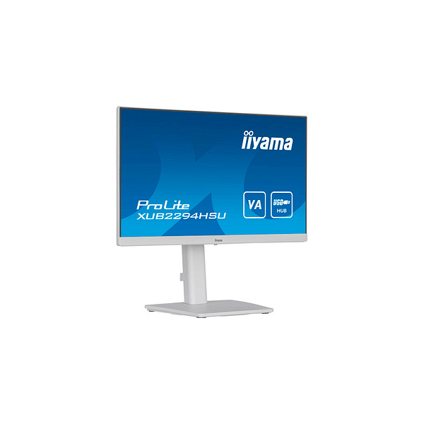 4948570121946 - PROLITE XUB2294HSU-W2 LED-Monitor 546 cm (215 Zoll) EEK D (A - G) 1920 x 1080 Pixel Full HD 1 ms HDMI® DisplayPort USB Kopfhörer (35 mm Klinke) VA