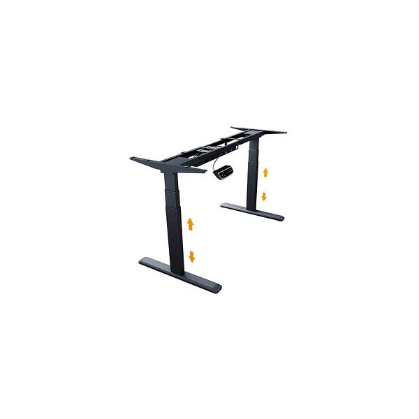 T-Fuß-Gestell BOX elektrisch ICY ohne höhenverstellbares Schreibtischgestell schwarz schwarz Bürobedarf IB-EW205B-T Thüringen - Tischplatte, RaidSonic
