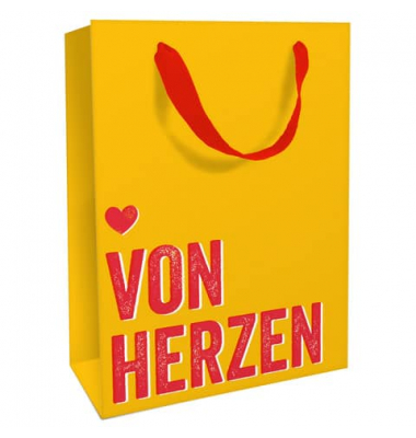 Geschenktasche 1583-24444, allgemein, Schleifenband, Colour Love, 26cm x 36cm