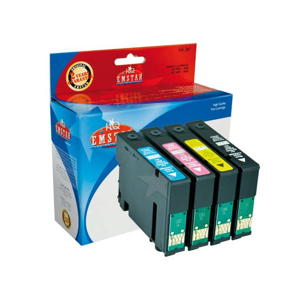 9004987133530 - Inkjetpatrone Multipack 4ST BKCMY 9004987133530 EMSTAR