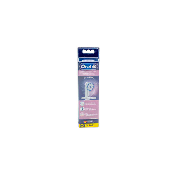 4210201410744 - ORAL-B Sensitive Clean mit ultra-dünnen 8 Stück Aufsteckbürsten