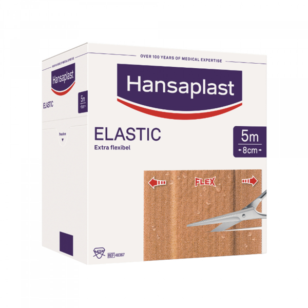 4005800184062 - Hansaplast Pflaster ELASTIC 1009243 8cmx5m   4005800184062 Beiersdorf