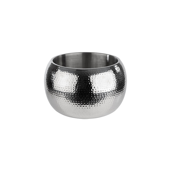 4004133361300 - Wein- und Sektkühler BIG BOWL Eiskübel silberfarben (silber) Baraccessoires Weinaccessoires herausnehmbarer Tropfeinsatz Edelstahl Ø 37 cm