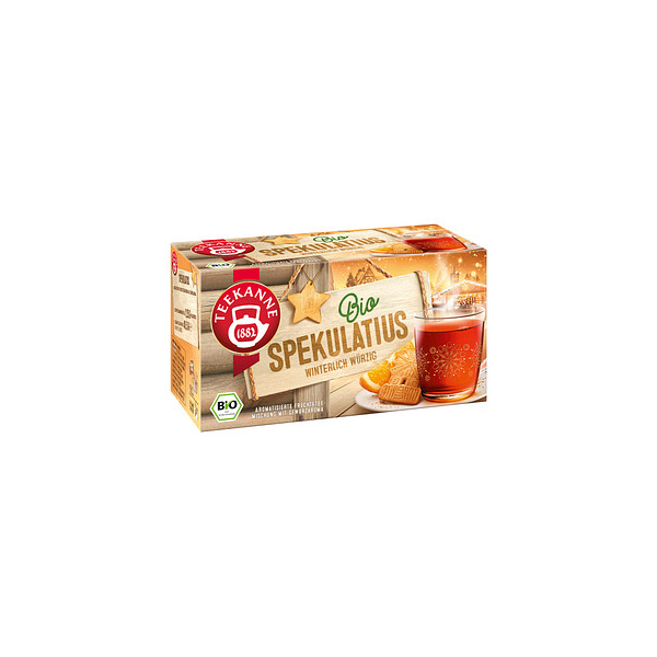 4009300019176 - TEEKANNE Früchtetee Bio Spekulatius Fruchtig Süß 18 Beutel à 225 g