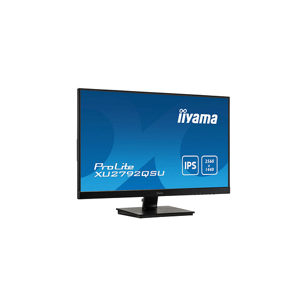 4948570115204 - iiyama ProLite XU2792QSU-B1 - LED-Monitor - 685 cm (27) (27 sichtbar) - 2560 x 1440 QHD @ 70 Hz - IPS - 350 cd m² - 10001 - 5 ms - HDMI DVI DisplayPort - Lautsprecher - Schwarz