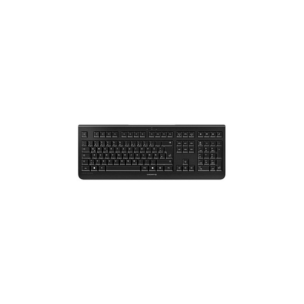 4025112109812 - CHERRY KW 3000 Kabellos Tastatur Deutsch QWERTZ Schwarz Geräuscharme Tasten Hotkey Funktion mit numerischer Tastatur