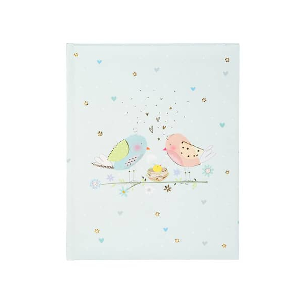 4009835115626 - Babytagebuch Boy Loving Birds 21x28cm 4009835115626 TURNOWSKY