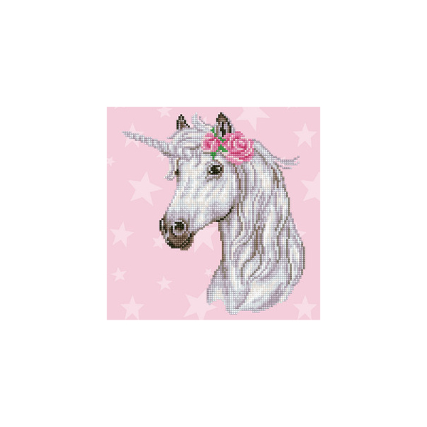 4897073249520 - Bastelset Einhorn rosa 4897073249520 DIAMOND DOTZ