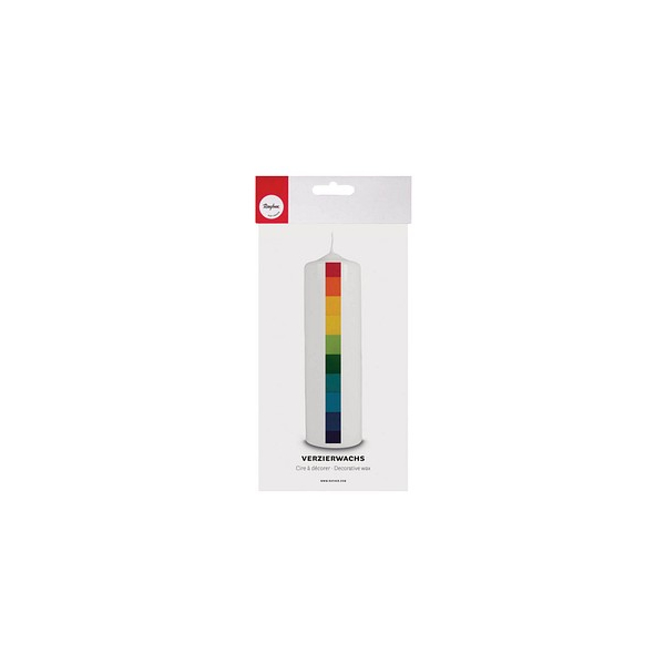 4006166395215 - Wachsfolien mehrfarbig Regenbogen-Set 4006166395215 Rayher