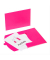 Dokumententaschen Wallet DIN A4 pink glatt 0,43 mm