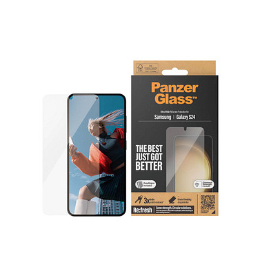 Schutzglas für Samsung Galaxy S24 Ultra, Transparent
