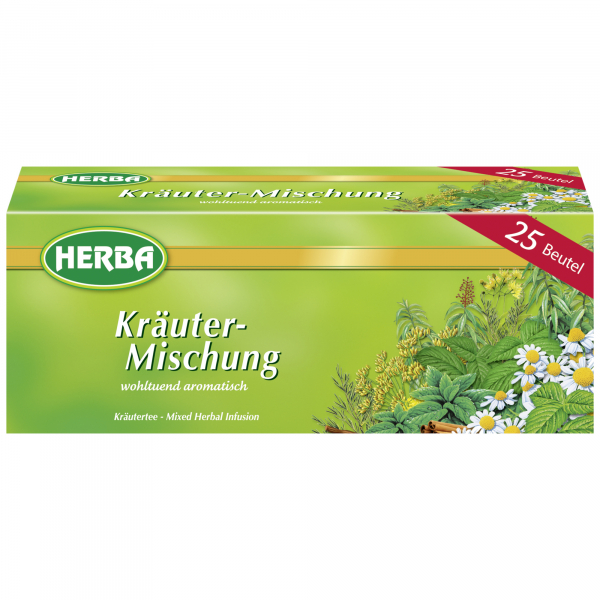 4009300018179 - HERBA Tee Kräuter-Mischung 7676 25St 4009300018179 GmbH & Co KG 25 Stück