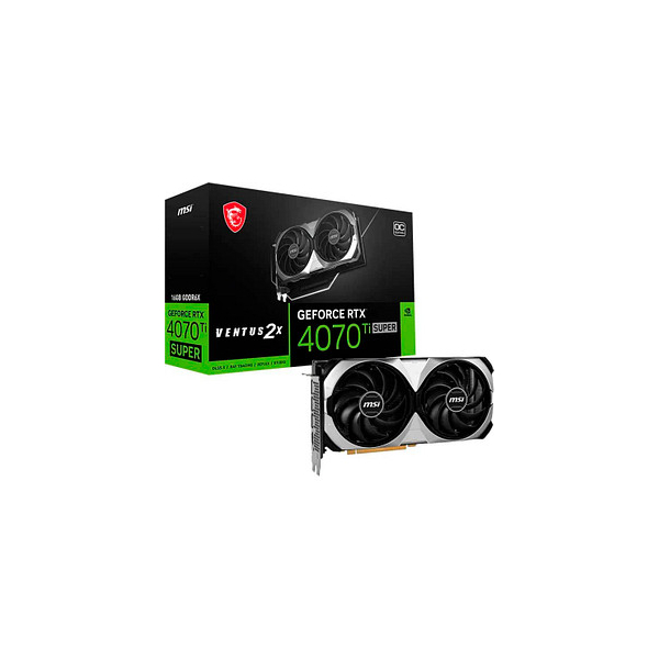 4711377171229 - Grafikkarte GeForce RTX 4070 Ti SUPER 16G VENTUS 2X OC Grafikkarten neutral nicht definiert Grafikkarten