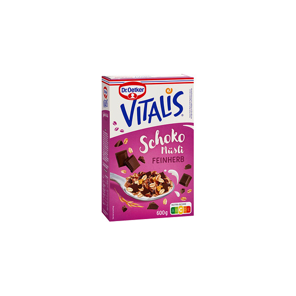 4000521663605 - Vitalis Schoko Feinherb Müsli 6000 g 4000521663605 600 Gramm