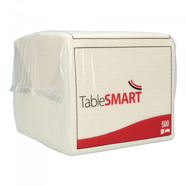 4056788183899 - TableSMART Serviette 481712 33x33cm 1lg 18Falz ws 500St 4056788183899 500 Stück