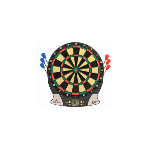 4011796920164 - Dartscheibe mit Darts Score 301 schwarz 4011796920164 carromco