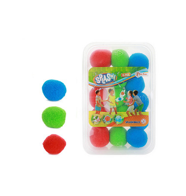 15 Toi-Toys Wasserbomben-Bälle SPLASH Super Splashbälle mehrfarbig