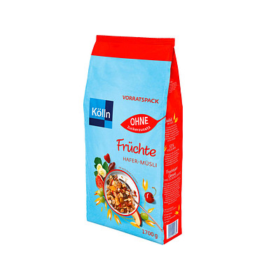 Früchte ohne Zuckerzusatz Müsli 1,7 kg