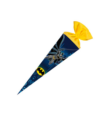 Schultüte Batman 70,0 cm blaugelb