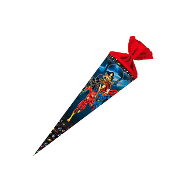 Schultüte Justice League 70,0 cm blaurot