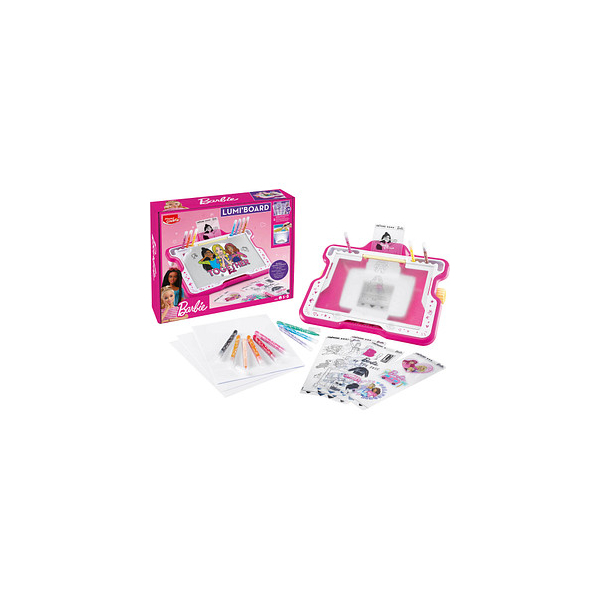 3154149070619 - Zeichenprojektor LUMIBOARD Barbie pinkweiß 3154149070619 Maped Creativ