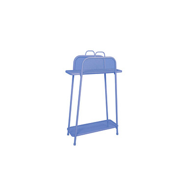 Balkonregal Shelfo blau 65,5 x 27,0 x 105,5 cm