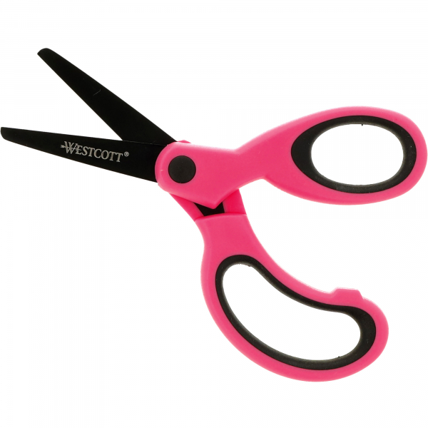 4027521532229 - Westcott Kinderschere KidsNEON E-21564 00 runde Spitze 13cm pink 4027521532229 ACME United